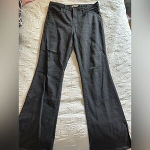 Madewell Dark Gray Denim Jeans